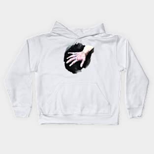 Watercolour hand Kids Hoodie